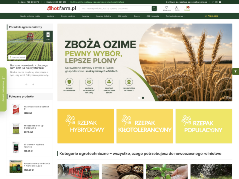 HotFarm - Sklep Rolniczy