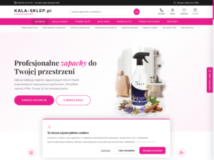 KALA — sklep z zapachami premium (realizacja KamikStudio)