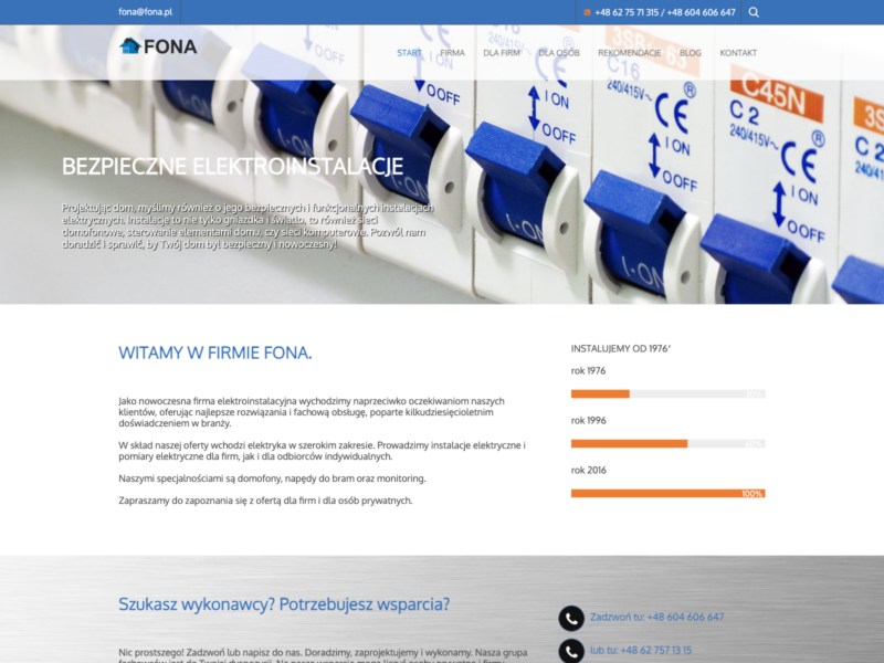 Fona - Instalacje Elektryczne